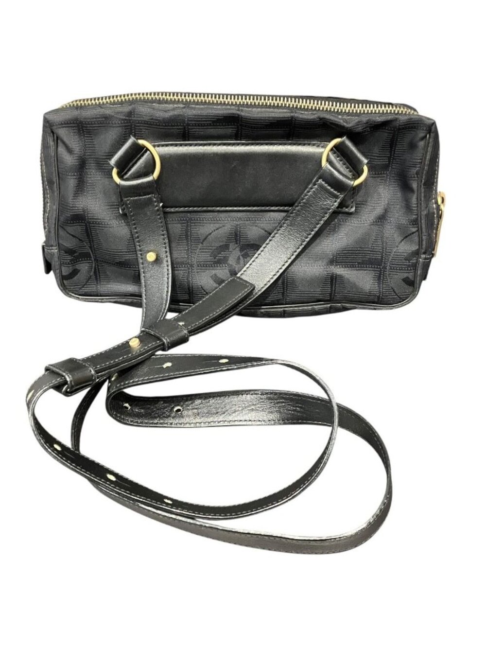 Chanel Waist Bag Nylon Leather - Picture 2 of 9